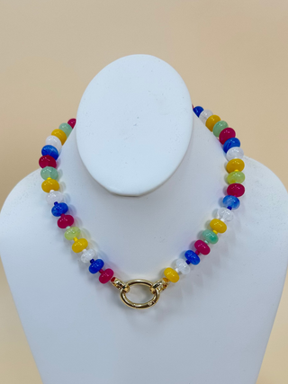 Candy Marble Bead Necklace