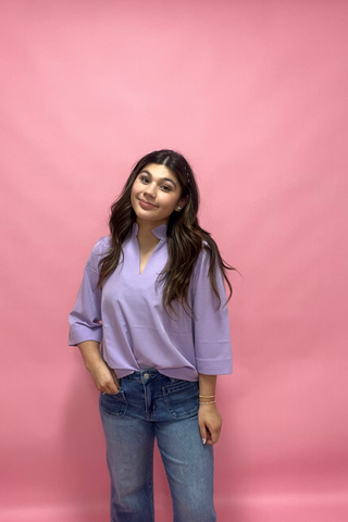 Petal Breeze Ruffle Top