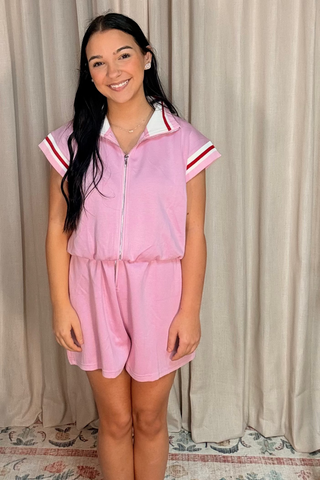 Pep Rally Zip Romper