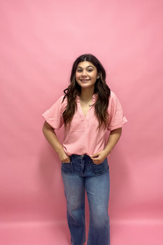 Blushing Bloom Top