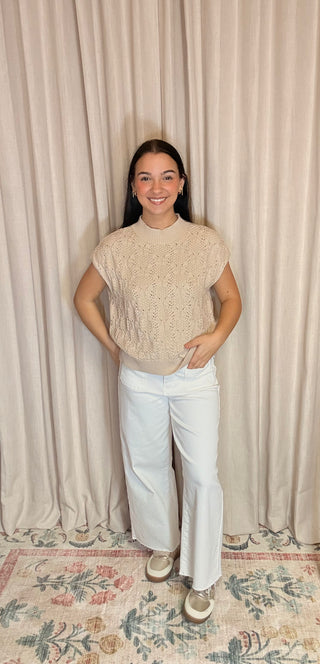 Southern Sweetheart Knit Mock Neck Sweater