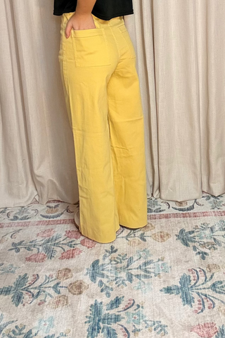 Color Pop Palazzo Jeans