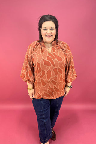 The Orivane Textured Top