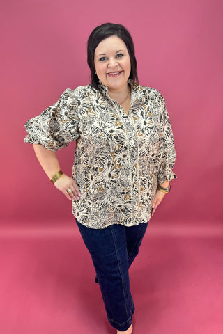 Autumn Whimsy Blouse