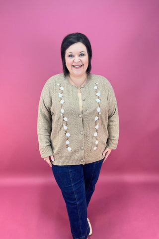 The Petalwhisper Embroidered Cardigan