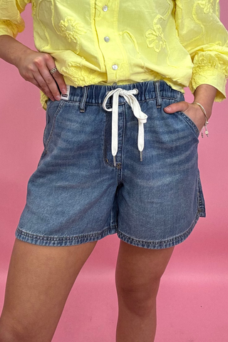 Bayou Breeze Baggy Denim Shorts
