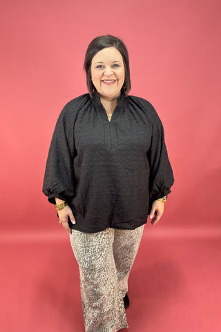 The Sorevyn Crinkle Top
