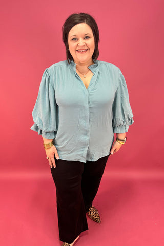 The Mirevane Yoke Blouse
