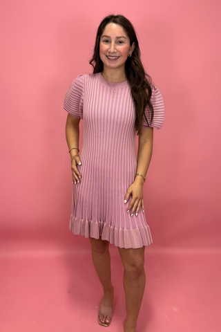 Sweetest Romance Knit Mini Dress