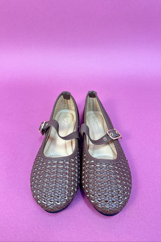 The Viretta Woven Mary Jane