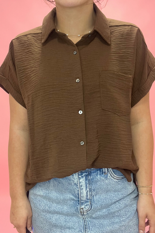 Classic Charm Button-Up Top