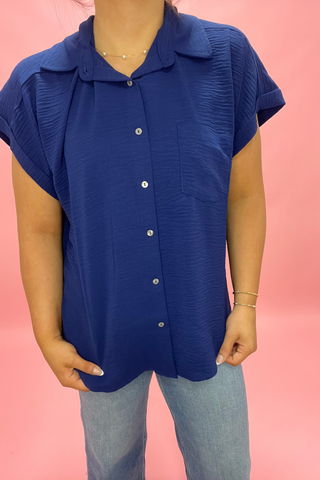 Classic Charm Button-Up Top