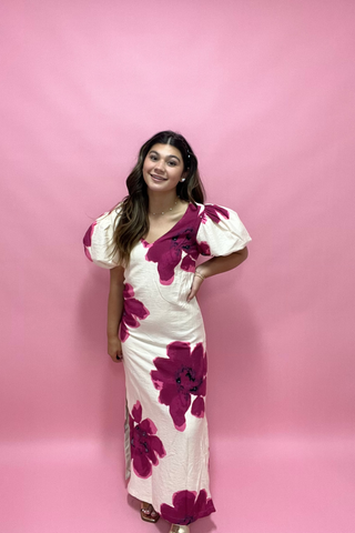 Berry Bloom Breeze Dress