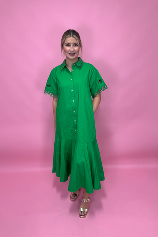 Emerald Garden Stroll Dress