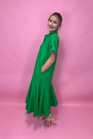 Emerald Garden Stroll Dress