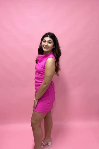 Pink Petal Pop Dress