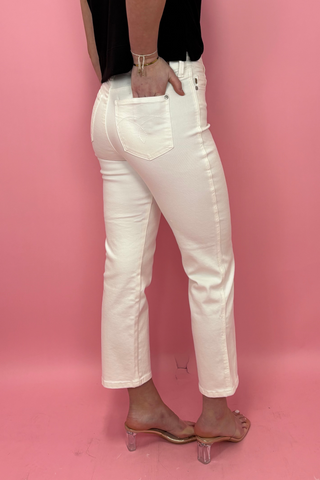 Snow Sculpt Ankle Jeans