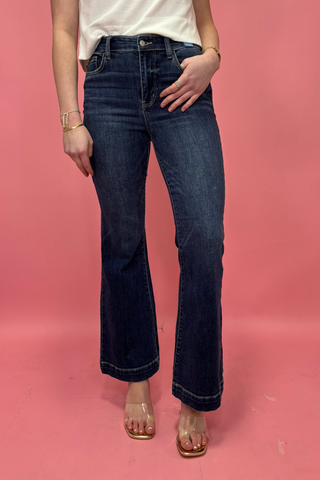 Petite Bayou Tailored Trouser Flares