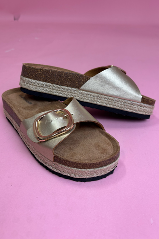 Golden Coast Buckle Slide