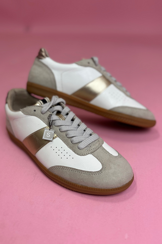 The Penny Gold Sneaker