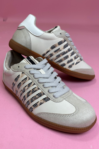 Leopard Luxe Stripe Sneaker