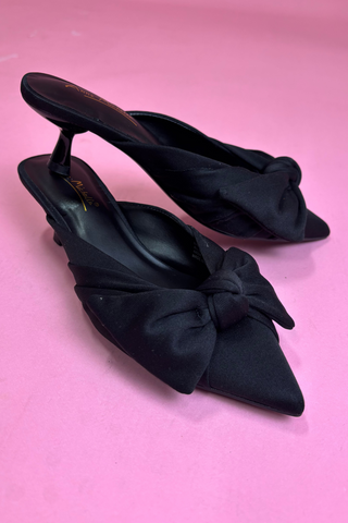 The Kiersten Bow Kitten Heel
