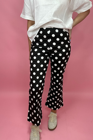 Polka Dot Daydream Crop Pants