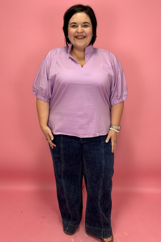 Curvy Blossom Breeze Top