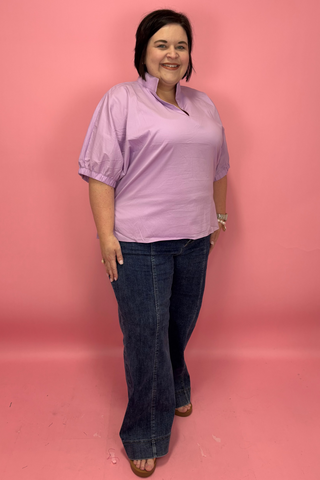 Curvy Blossom Breeze Top