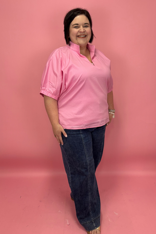 Curvy Blossom Breeze Top