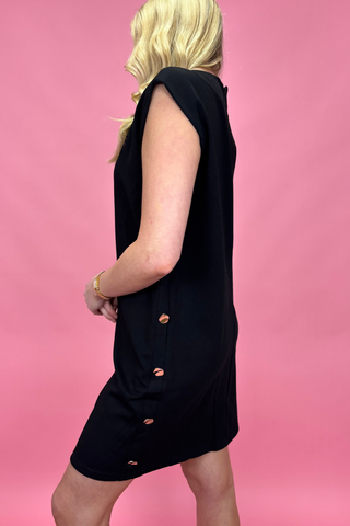 Golden Hour Button Dress