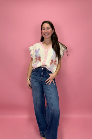 Blush Bunny Belle Cardigan