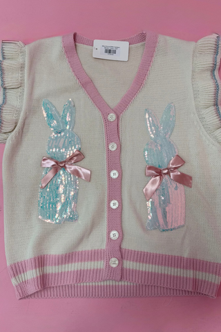 Blush Bunny Belle Cardigan