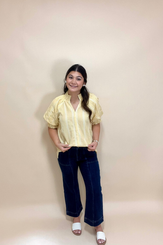 Sunny Days Smocked Top