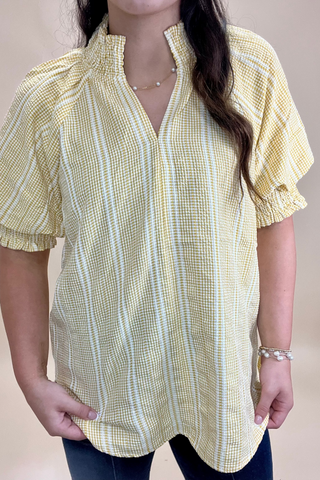 Sunny Days Smocked Top