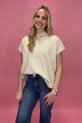 Meadow Mist Ribbed Top