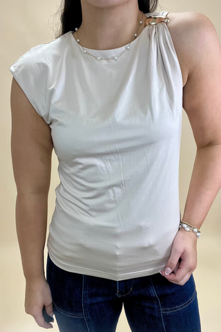 Effortless Elegance Drape Top