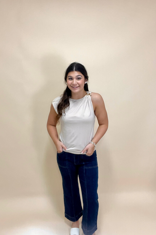Effortless Elegance Drape Top