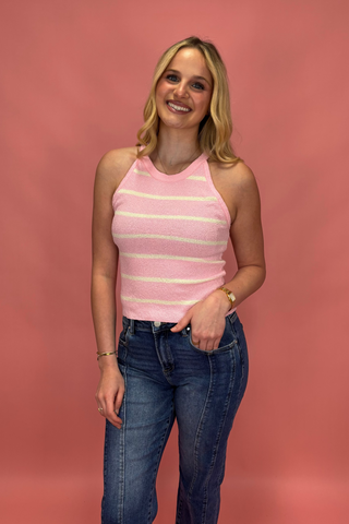 Strawberry Cream Sweetheart Tank