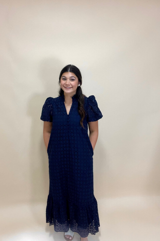 Sweet Eyelet Garden Dress