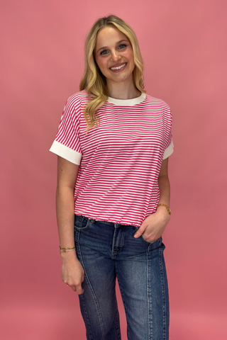 Candy Stripe Daydream Top