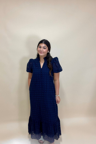 Sweet Eyelet Garden Dress