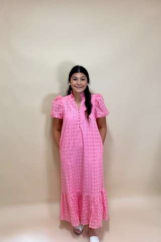 Sweet Eyelet Garden Dress