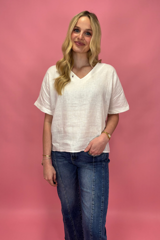 Simply Chic V-Neck Top