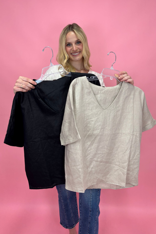 Simply Chic V-Neck Top