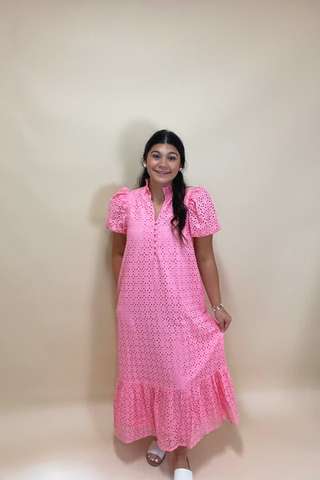 Sweet Eyelet Garden Dress