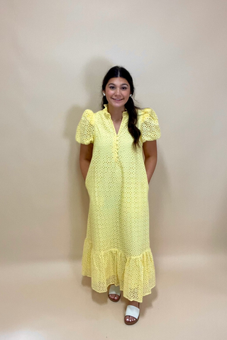 Sweet Eyelet Garden Dress