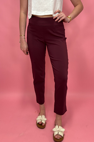 The Candace Pull-On Slim Pants