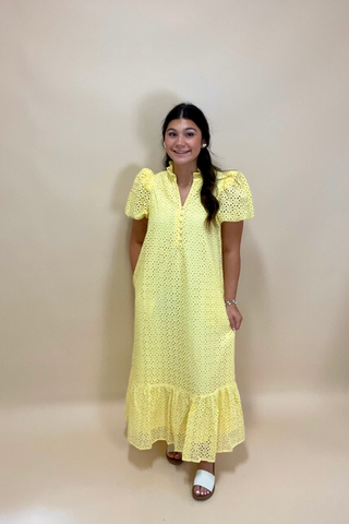 Sweet Eyelet Garden Dress