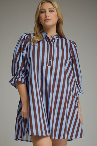 The Blue Haven Stripe Dress